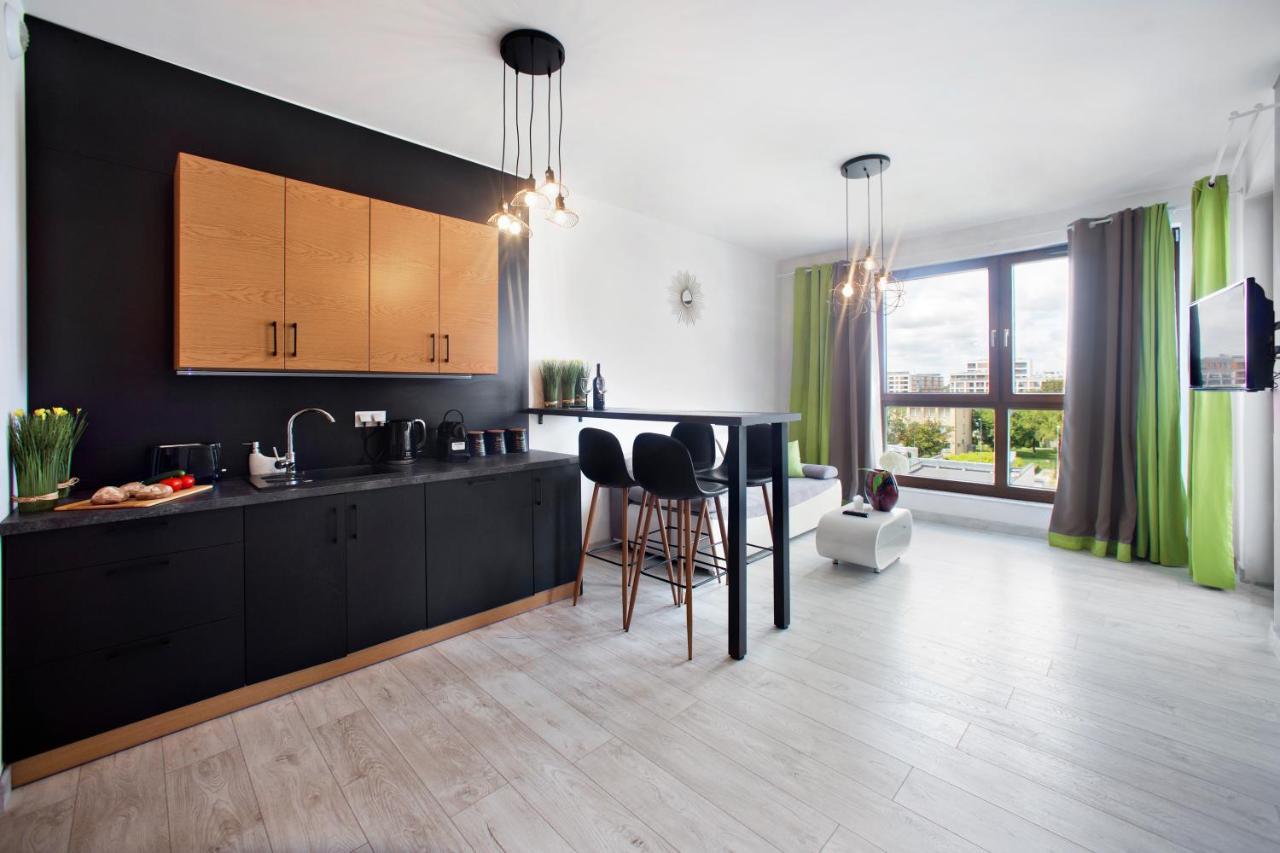 Cybernetyki 6B Serviced Accommodation Varsó Kültér fotó